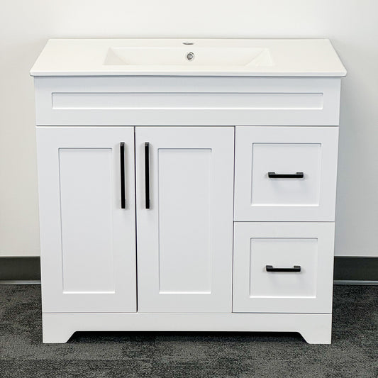 Standard Drawer Vanity 36"